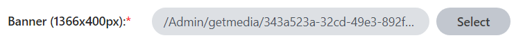 image size input field